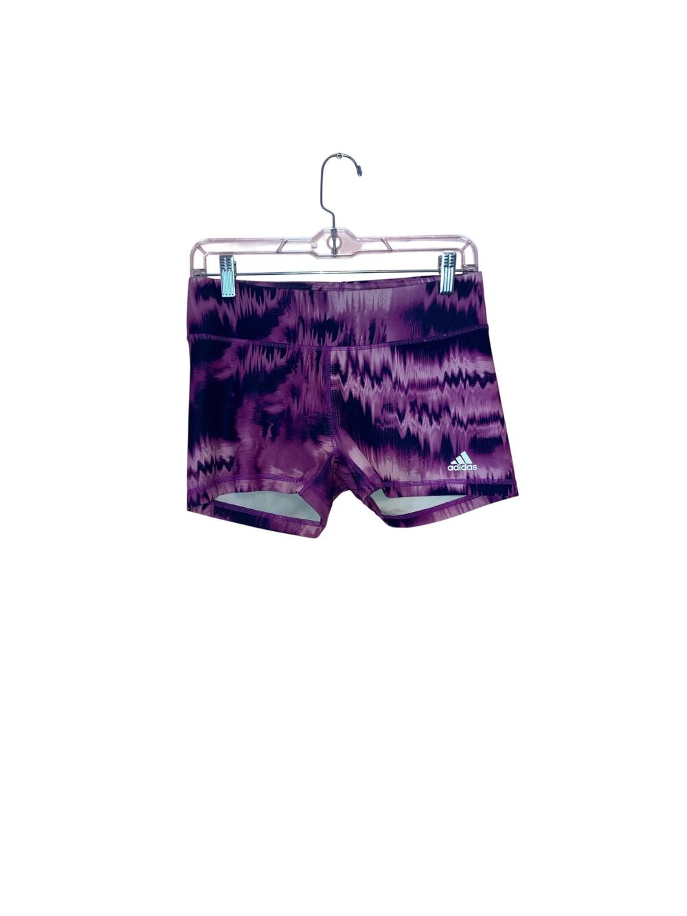 Adidas Purple Activewear Short Shorts Size Medium